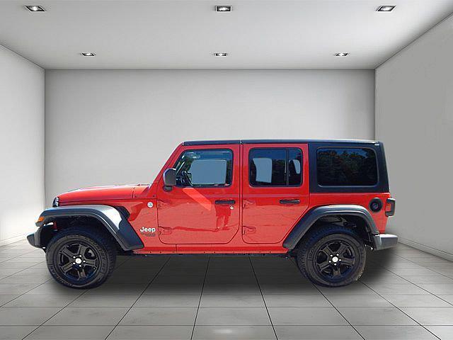 used 2020 Jeep Wrangler Unlimited car, priced at $26,634