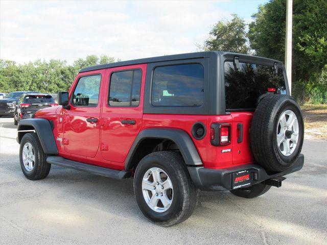 used 2019 Jeep Wrangler Unlimited car, priced at $20,922