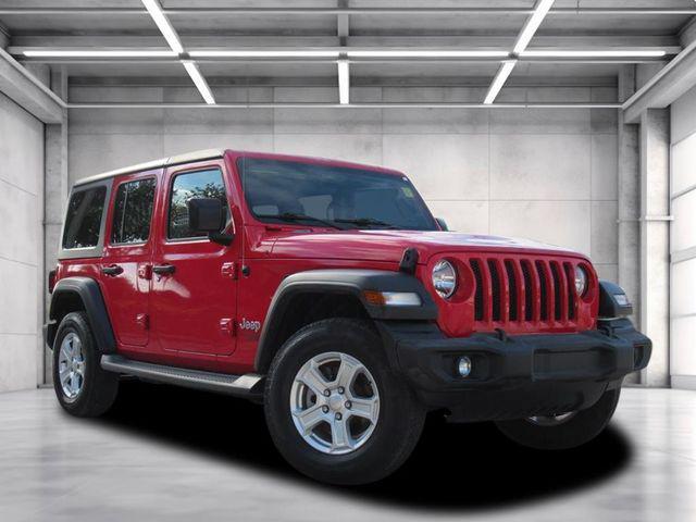 used 2019 Jeep Wrangler Unlimited car, priced at $20,922