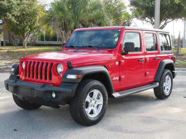 used 2019 Jeep Wrangler Unlimited car, priced at $20,922