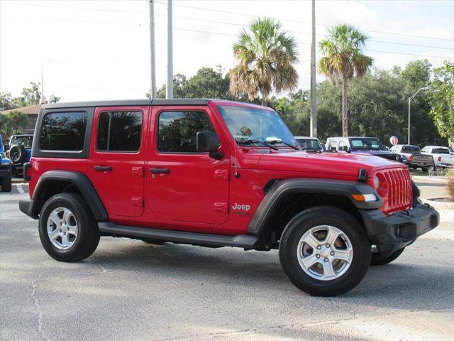 used 2019 Jeep Wrangler Unlimited car, priced at $20,922