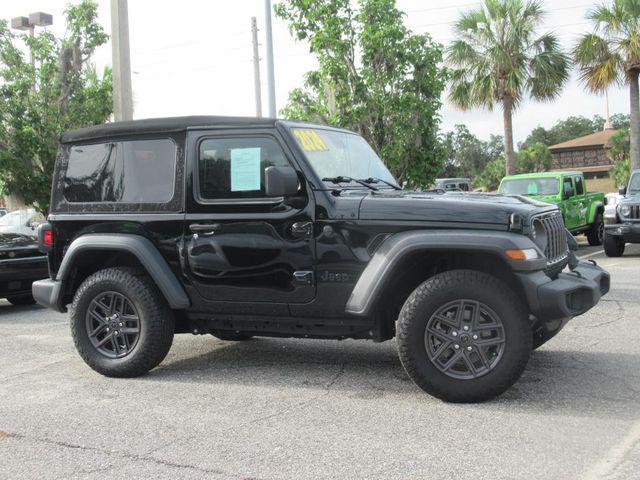 used 2024 Jeep Wrangler car, priced at $31,920