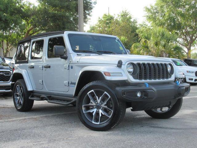 used 2024 Jeep Wrangler 4xe car, priced at $36,734