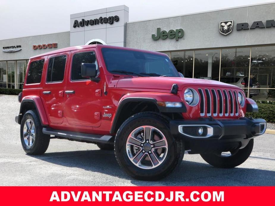 used 2021 Jeep Wrangler Unlimited car, priced at $46,850
