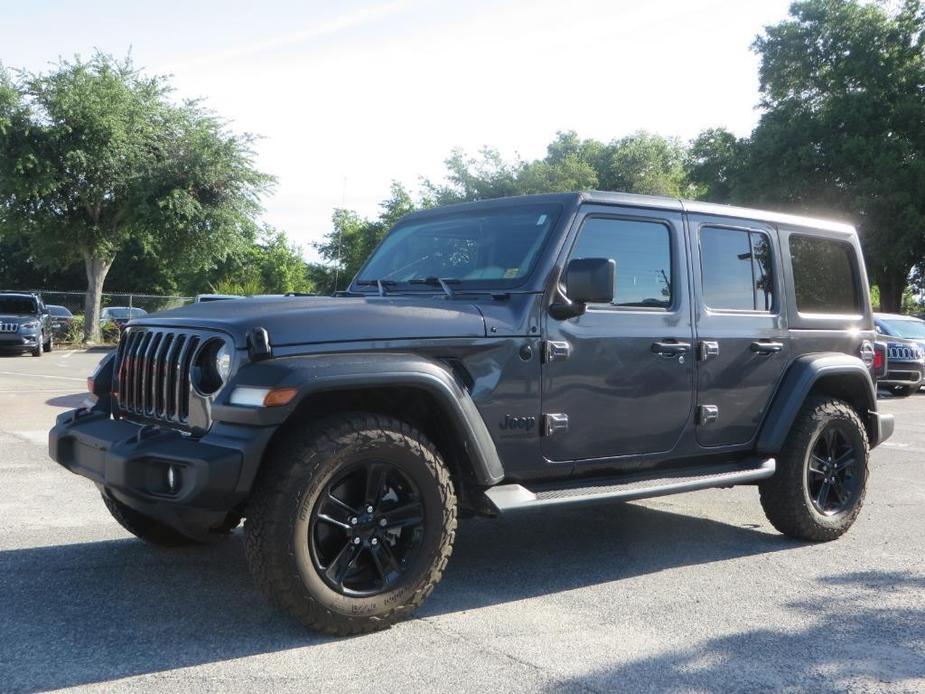 used 2021 Jeep Wrangler Unlimited car, priced at $35,965