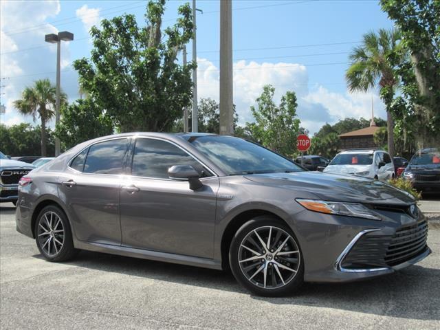 used 2021 Toyota Camry Hybrid car, priced at $28,587