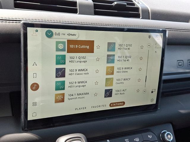 new 2025 Land Rover Defender car, priced at $118,458