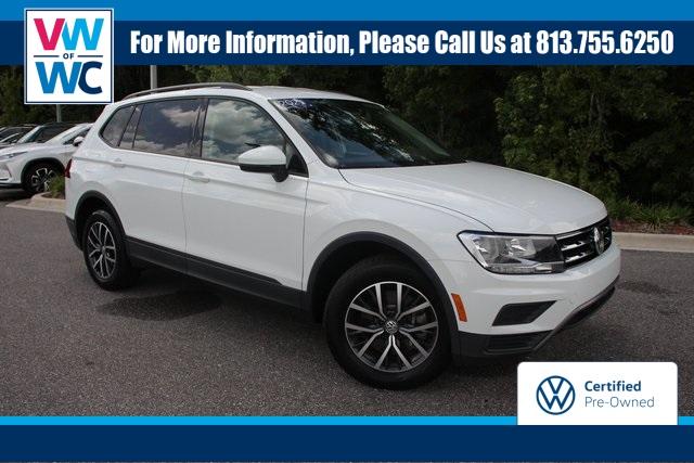 used 2021 Volkswagen Tiguan car, priced at $19,966