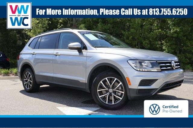 used 2021 Volkswagen Tiguan car, priced at $18,466