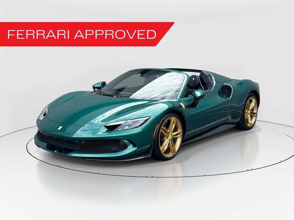 used 2024 Ferrari 296 GTS car, priced at $449,900