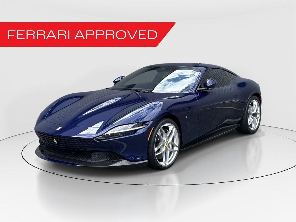 used 2023 Ferrari Roma car, priced at $249,900