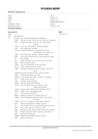 used 2013 Hyundai Santa Fe car, priced at $11,200