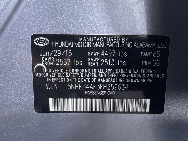 used 2015 Hyundai Sonata car, priced at $12,377