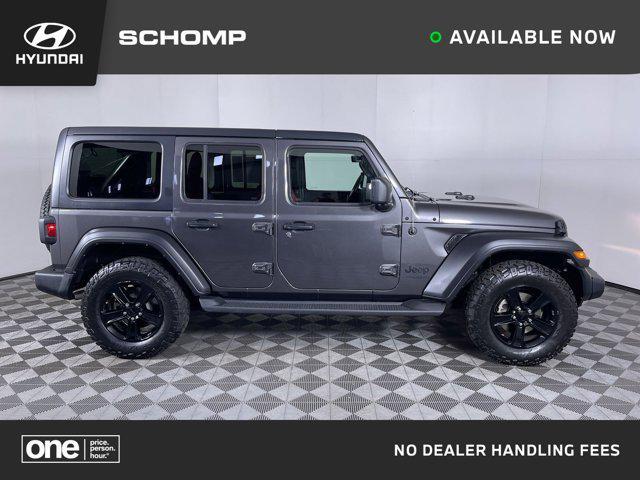 used 2021 Jeep Wrangler Unlimited car, priced at $29,237