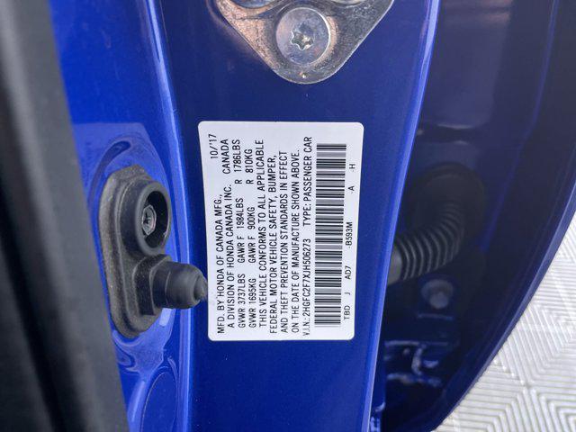 used 2018 Honda Civic car, priced at $17,998