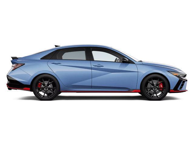 new 2025 Hyundai Elantra N car, priced at $37,680