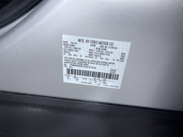 used 2018 Ford Explorer car, priced at $12,500