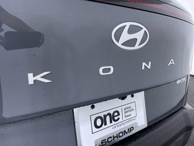 new 2025 Hyundai Kona EV car, priced at $38,555