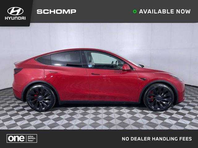 used 2022 Tesla Model Y car, priced at $29,399