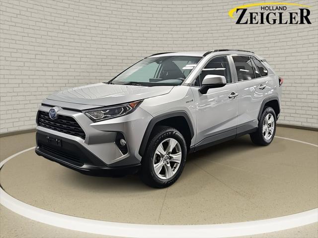 used 2021 Toyota RAV4 Hybrid car, priced at $25,800