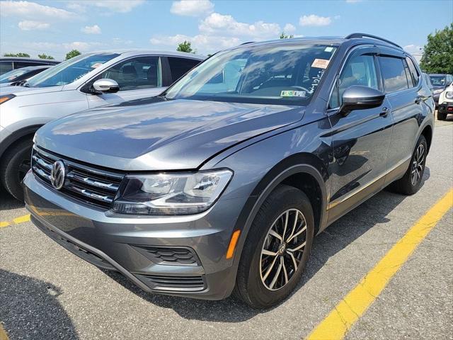 used 2021 Volkswagen Tiguan car, priced at $23,000