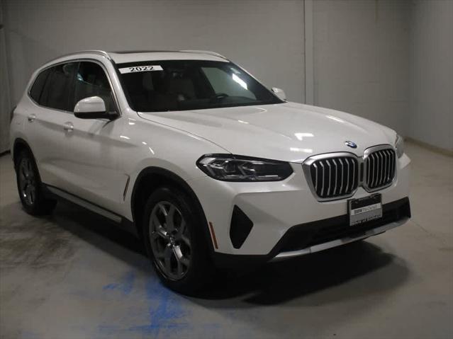 used 2022 BMW X3 car, priced at $36,695