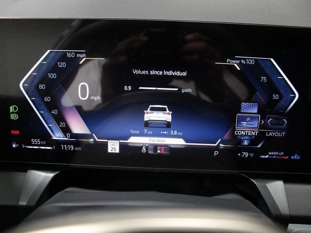 new 2025 BMW X3 car, priced at $53,980