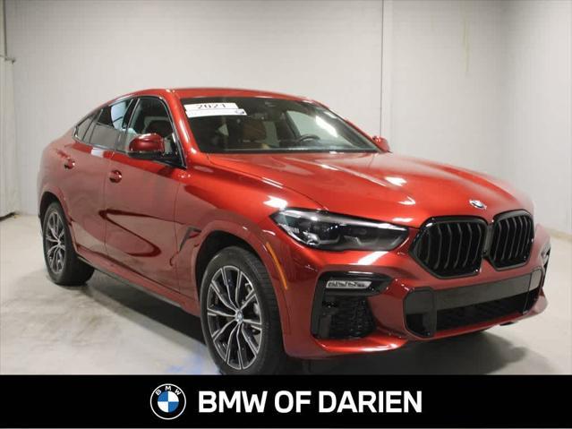 used 2021 BMW X6 car, priced at $51,995