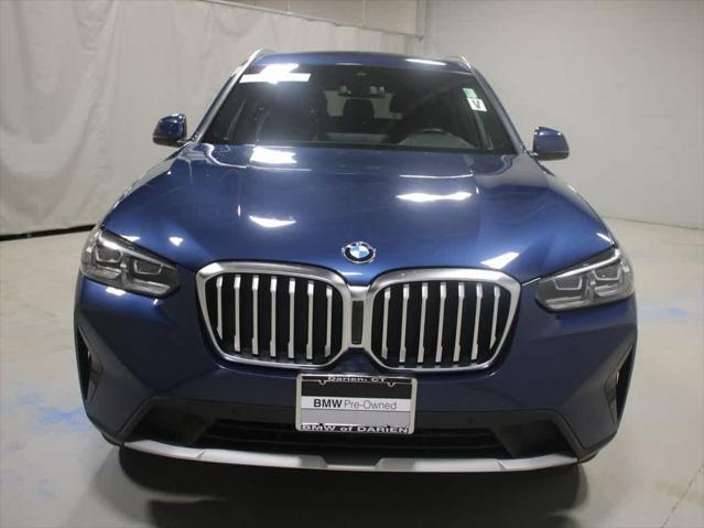 used 2022 BMW X3 car, priced at $32,495