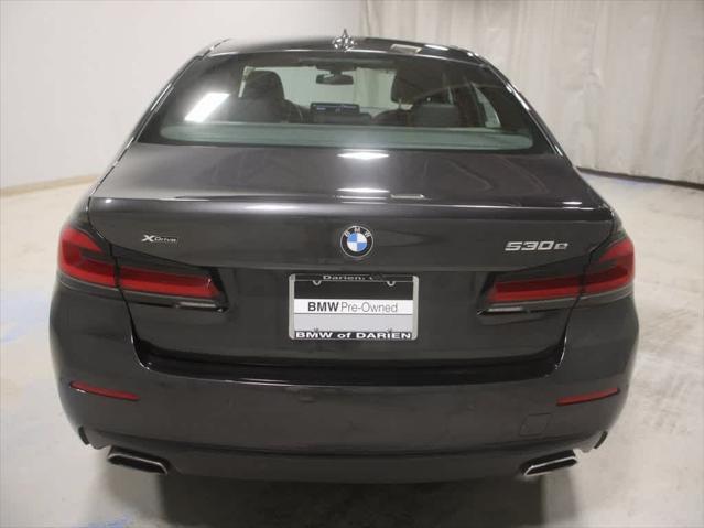 used 2021 BMW 530e car, priced at $29,495