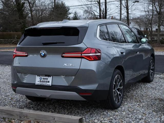 new 2025 BMW X3 car, priced at $54,230