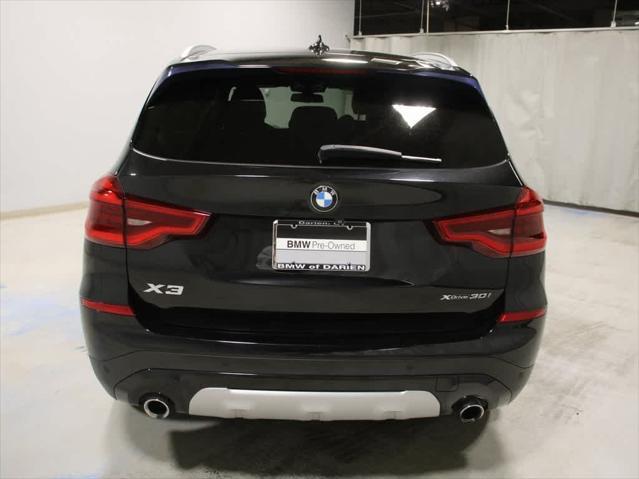 used 2020 BMW X3 car, priced at $27,495