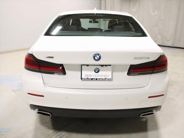 used 2023 BMW 530e car, priced at $48,495