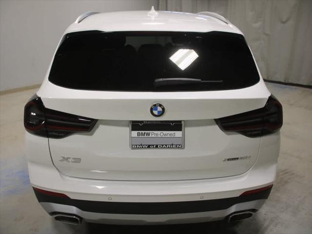 used 2022 BMW X3 car, priced at $34,995