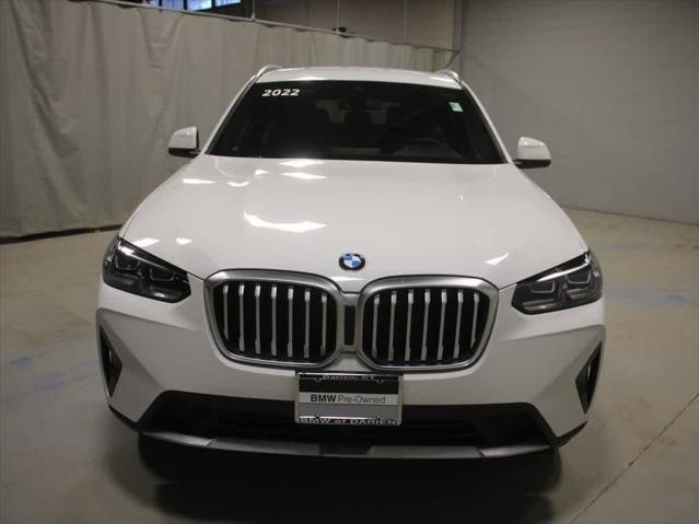 used 2022 BMW X3 car, priced at $34,995