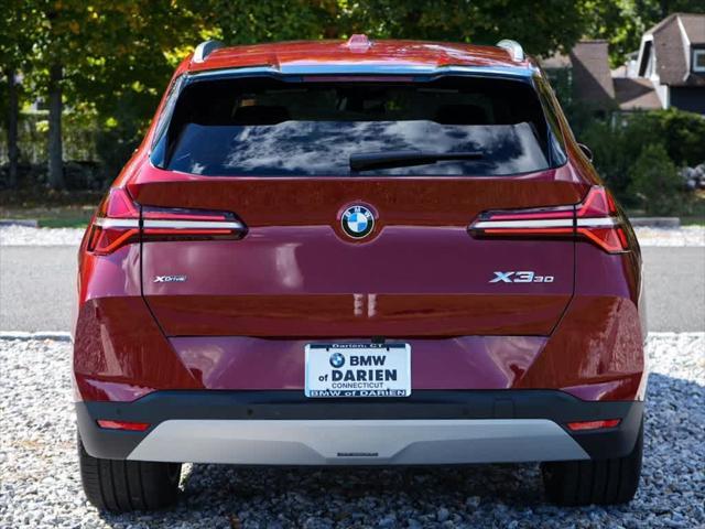 new 2025 BMW X3 car, priced at $55,825