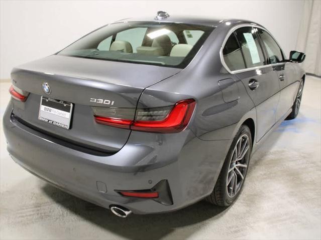 used 2022 BMW 330 car, priced at $34,495