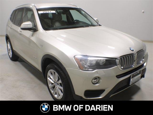 used 2017 BMW X3 car, priced at $27,595