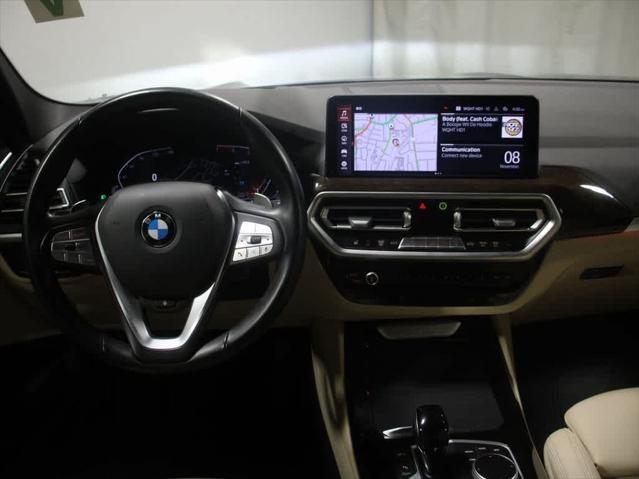 used 2022 BMW X3 car, priced at $33,995