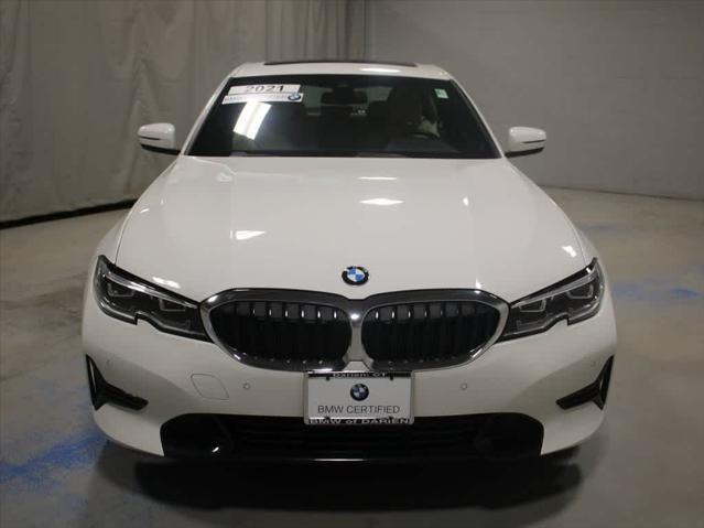 used 2021 BMW 330 car, priced at $32,495