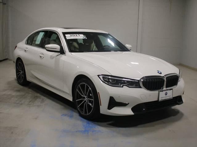 used 2021 BMW 330 car, priced at $32,495