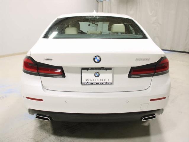 used 2023 BMW 530 car, priced at $49,495