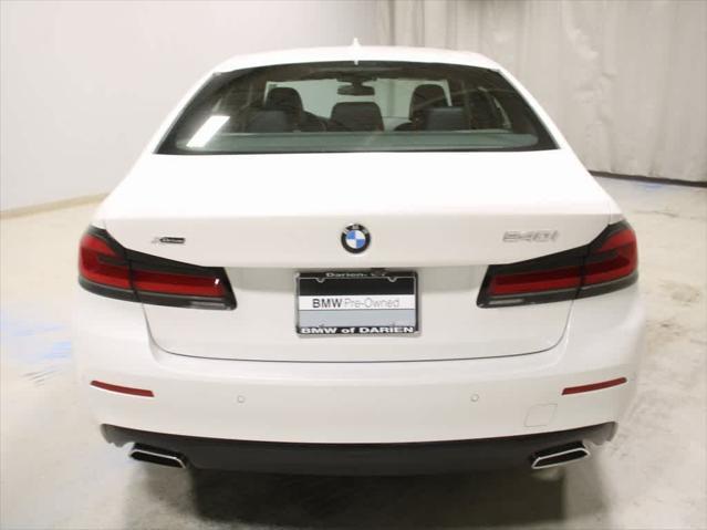 used 2022 BMW 540 car, priced at $47,795