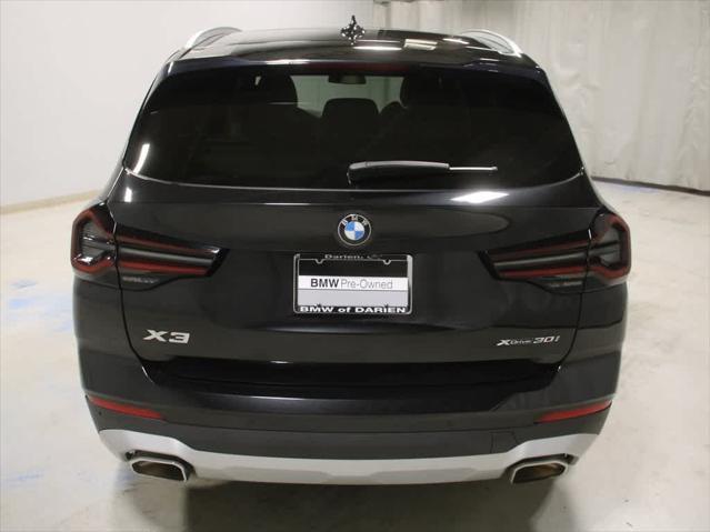 used 2022 BMW X3 car, priced at $35,995