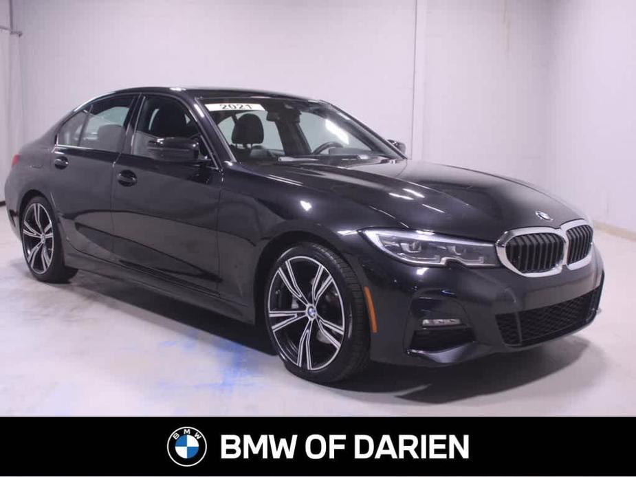 used 2021 BMW 330 car, priced at $34,495