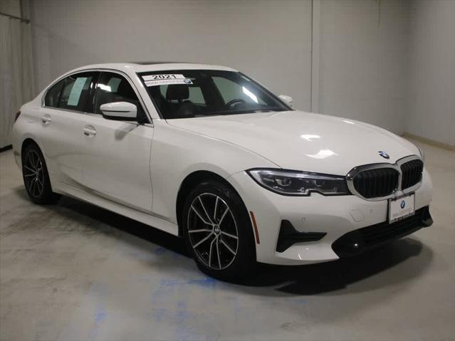 used 2021 BMW 330 car, priced at $36,495