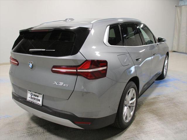 new 2025 BMW X3 car, priced at $56,310