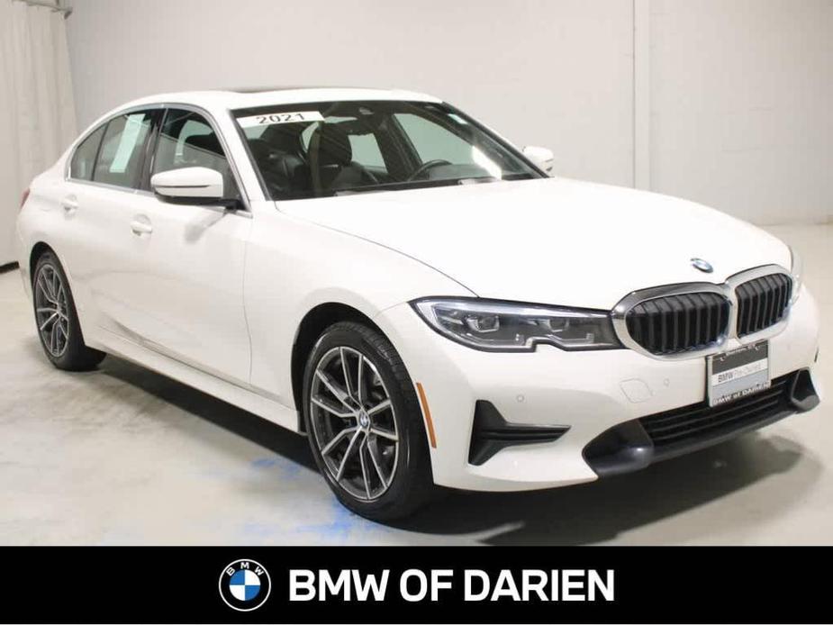 used 2021 BMW 330 car, priced at $29,495