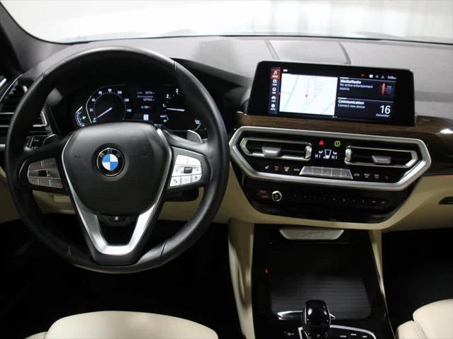 used 2022 BMW X3 car, priced at $38,495