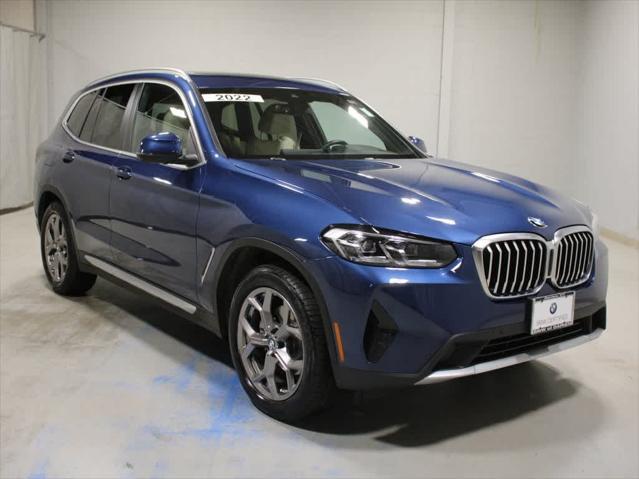 used 2022 BMW X3 car, priced at $38,495